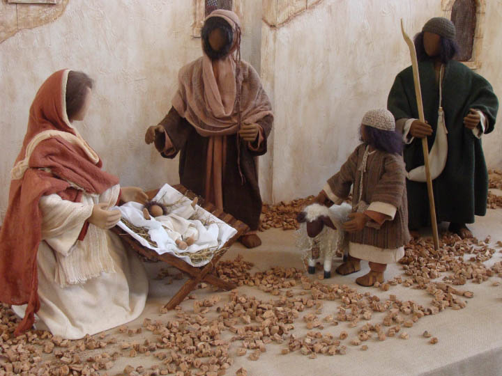 Weihnachtskrippe in der Pfarrkirche Sarnen